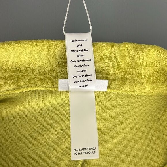 NWT Andie Swim The Palma Terry Button- Up Romper in Honeysuckle Size S - Picture 5 of 7